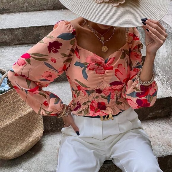 Floral Blouse - Picture 4 of 6